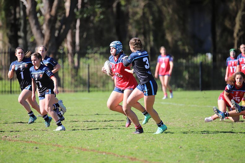 NSWCHS U16 Girls Day 1 Sydney Red v Western