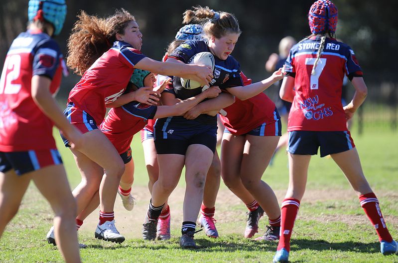 NSWCHS U16 Girls Day 1 Sydney Red v Western