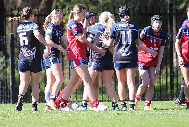 NSWCHS U16 Girls Day 1 Sydney Red v Western