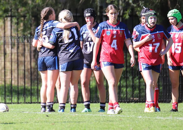 NSWCHS U16 Girls Day 1 Sydney Red v Western