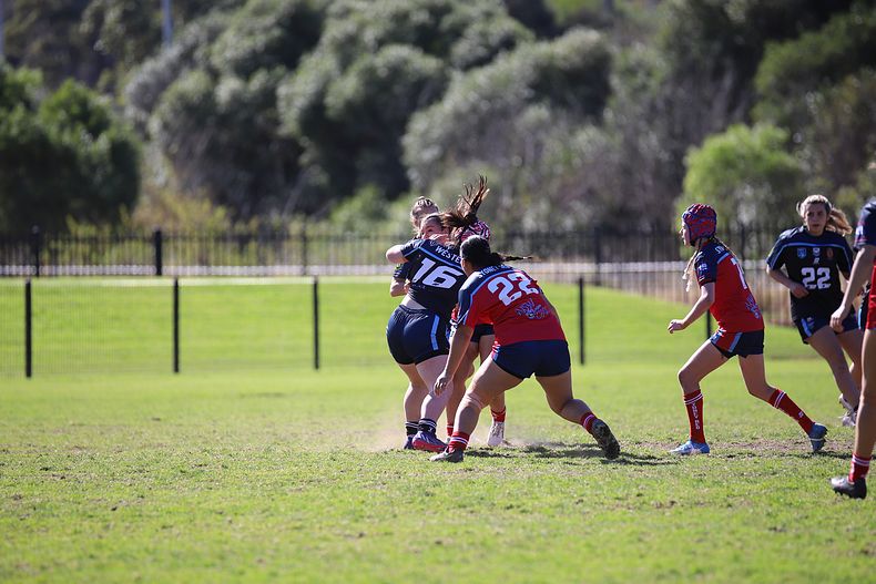 NSWCHS U16 Girls Day 1 Sydney Red v Western