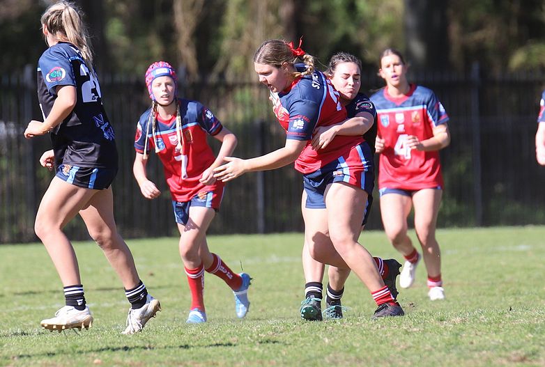 NSWCHS U16 Girls Day 1 Sydney Red v Western
