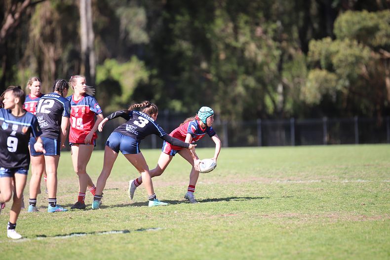 NSWCHS U16 Girls Day 1 Sydney Red v Western