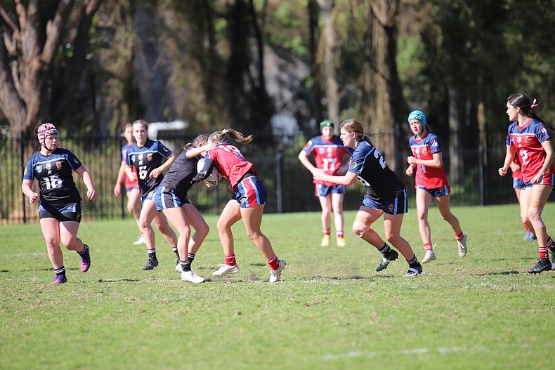 NSWCHS U16 Girls Day 1 Sydney Red v Western