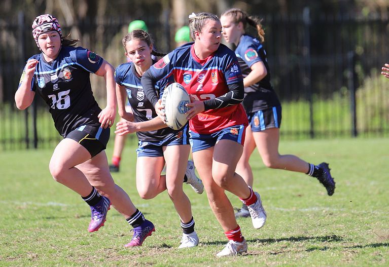 NSWCHS U16 Girls Day 1 Sydney Red v Western