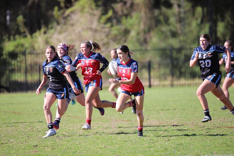 NSWCHS U16 Girls Day 1 Sydney Red v Western