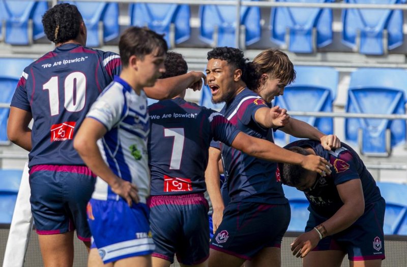 Tre Fotu got himself a double for Ipswich. Picture: Jerad Williams