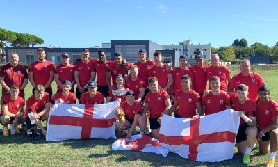 England secure dramatic win in European rugby league u19s championship )Photo : European rugby league )