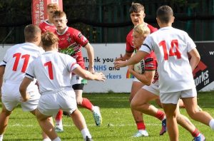 England Community Lions U16's suffer narrow defeat to Wales (Photo : Ben Challis)