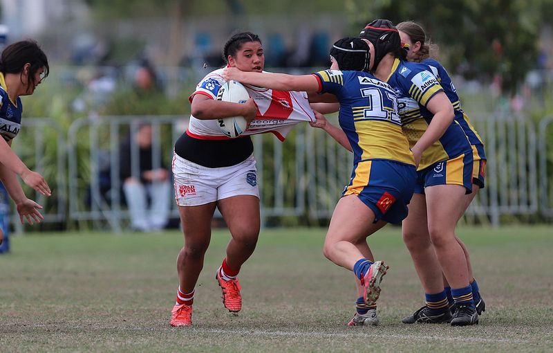 2022 Lisa Fiaola Gala Day PARRAMATTA EELS v St GEORGE DRAGONS
