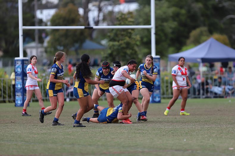 2022 Lisa Fiaola Gala Day PARRAMATTA EELS v St GEORGE DRAGONS