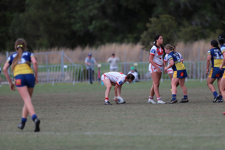 2022 Lisa Fiaola Gala Day PARRAMATTA EELS v St GEORGE DRAGONS