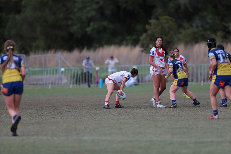 2022 Lisa Fiaola Gala Day PARRAMATTA EELS v St GEORGE DRAGONS