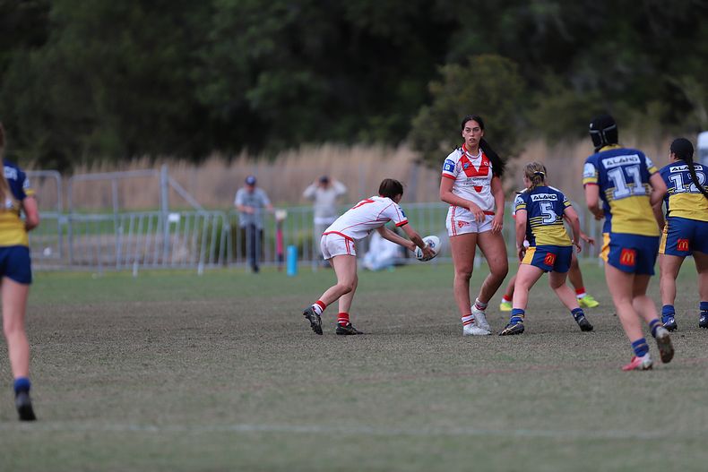 2022 Lisa Fiaola Gala Day PARRAMATTA EELS v St GEORGE DRAGONS