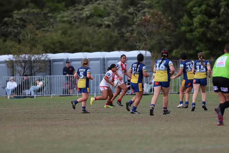 2022 Lisa Fiaola Gala Day PARRAMATTA EELS v St GEORGE DRAGONS