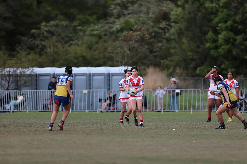 2022 Lisa Fiaola Gala Day PARRAMATTA EELS v St GEORGE DRAGONS