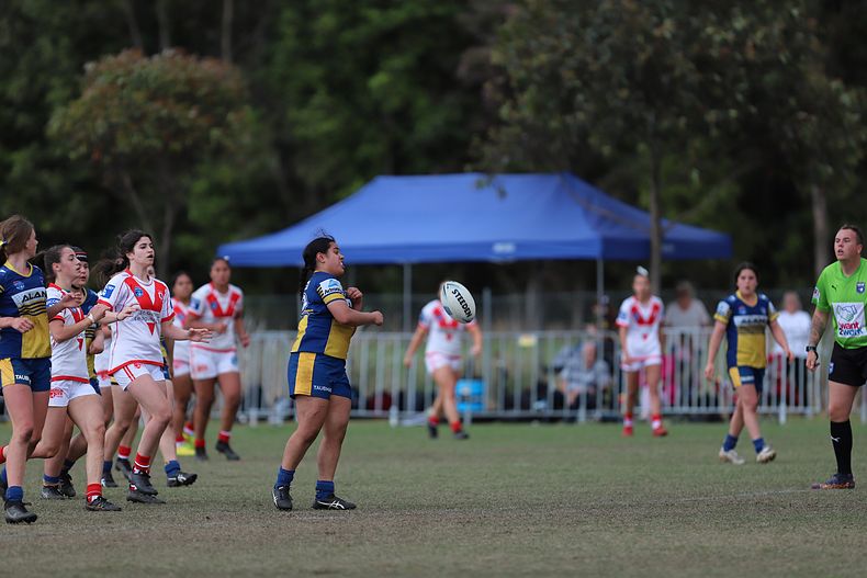 2022 Lisa Fiaola Gala Day PARRAMATTA EELS v St GEORGE DRAGONS