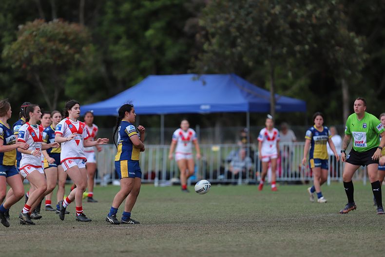 2022 Lisa Fiaola Gala Day PARRAMATTA EELS v St GEORGE DRAGONS