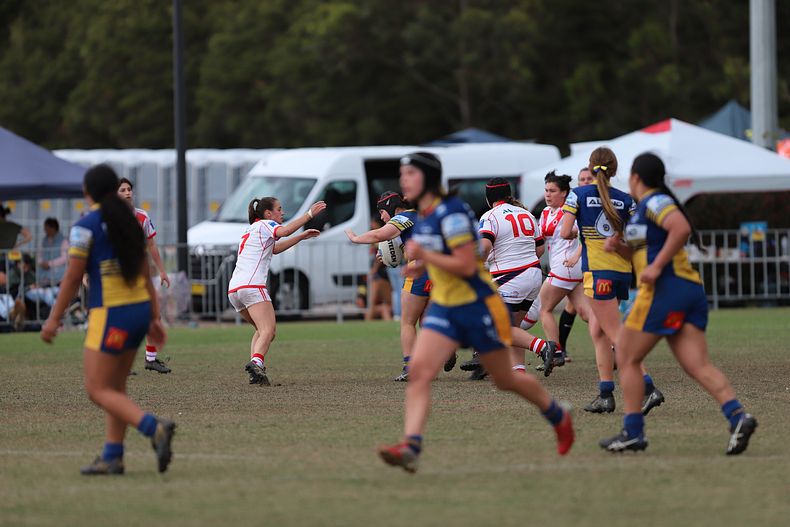 2022 Lisa Fiaola Gala Day PARRAMATTA EELS v St GEORGE DRAGONS