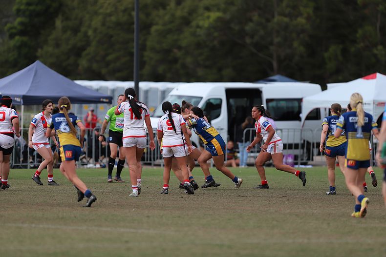 2022 Lisa Fiaola Gala Day PARRAMATTA EELS v St GEORGE DRAGONS