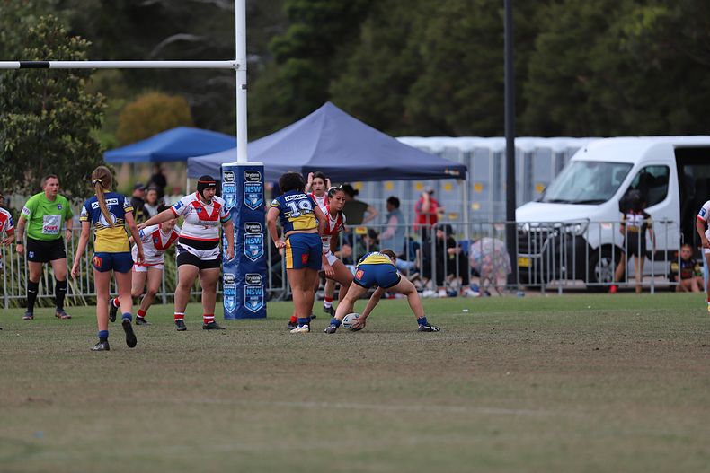 2022 Lisa Fiaola Gala Day PARRAMATTA EELS v St GEORGE DRAGONS