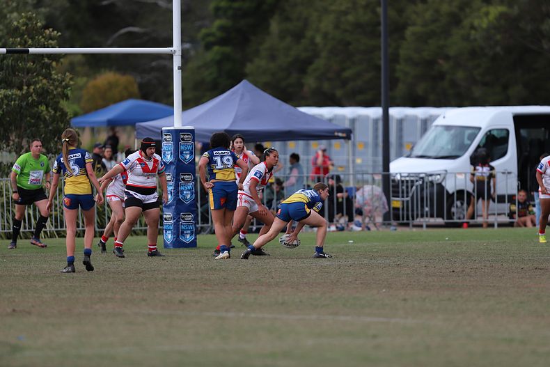 2022 Lisa Fiaola Gala Day PARRAMATTA EELS v St GEORGE DRAGONS