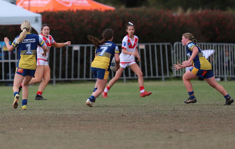 2022 Lisa Fiaola Gala Day PARRAMATTA EELS v St GEORGE DRAGONS