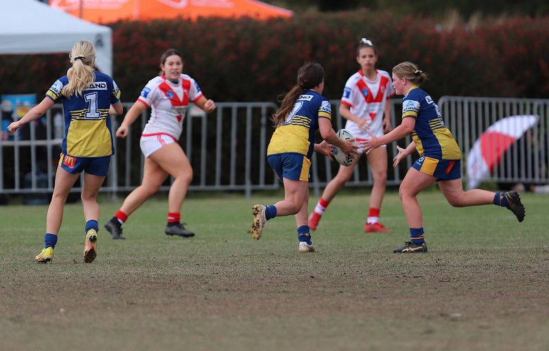 2022 Lisa Fiaola Gala Day PARRAMATTA EELS v St GEORGE DRAGONS