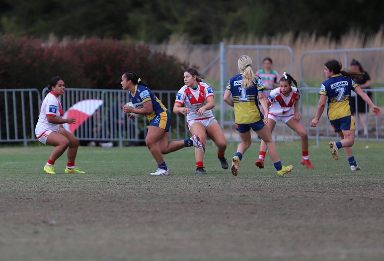 2022 Lisa Fiaola Gala Day PARRAMATTA EELS v St GEORGE DRAGONS
