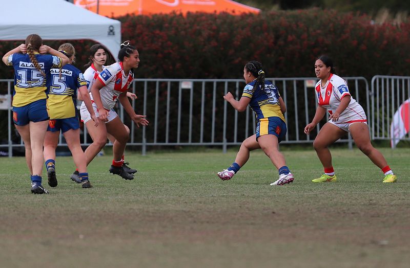 2022 Lisa Fiaola Gala Day PARRAMATTA EELS v St GEORGE DRAGONS