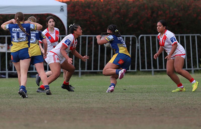 2022 Lisa Fiaola Gala Day PARRAMATTA EELS v St GEORGE DRAGONS