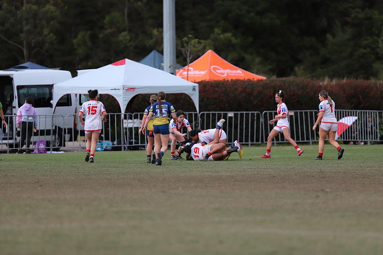 2022 Lisa Fiaola Gala Day PARRAMATTA EELS v St GEORGE DRAGONS