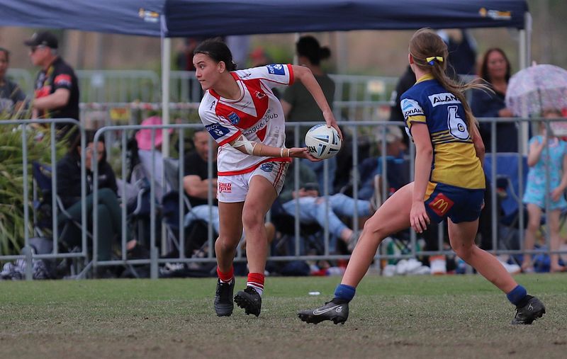 2022 Lisa Fiaola Gala Day PARRAMATTA EELS v St GEORGE DRAGONS