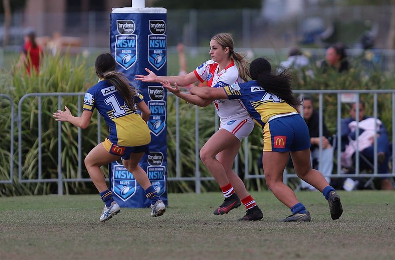 2022 Lisa Fiaola Gala Day PARRAMATTA EELS v St GEORGE DRAGONS