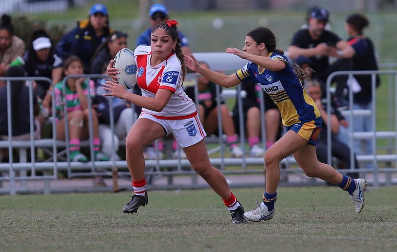 2022 Lisa Fiaola Gala Day PARRAMATTA EELS v St GEORGE DRAGONS