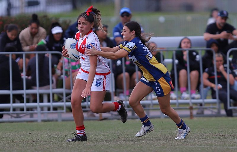 2022 Lisa Fiaola Gala Day PARRAMATTA EELS v St GEORGE DRAGONS