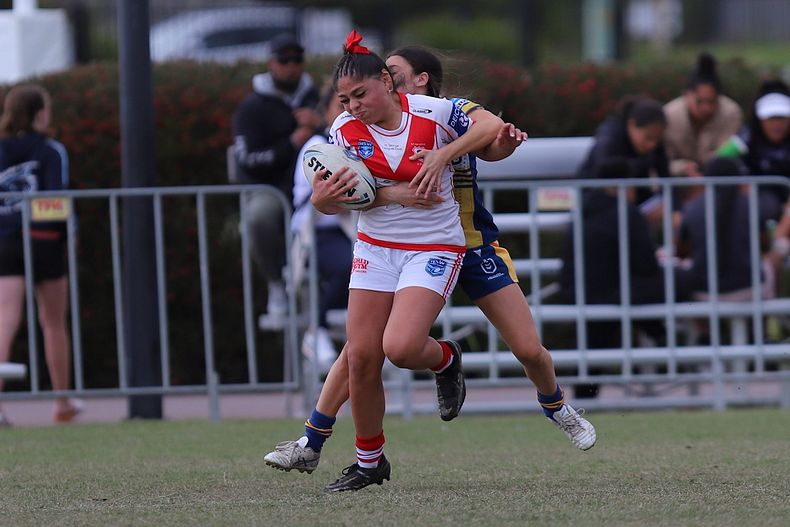 2022 Lisa Fiaola Gala Day PARRAMATTA EELS v St GEORGE DRAGONS