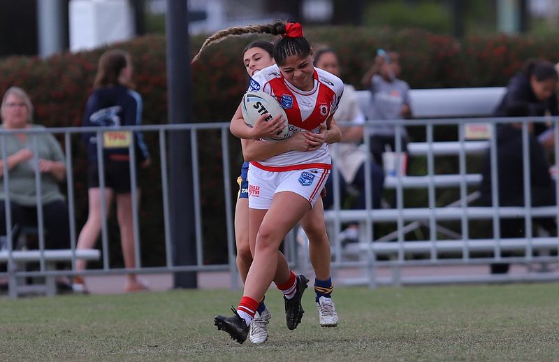 2022 Lisa Fiaola Gala Day PARRAMATTA EELS v St GEORGE DRAGONS