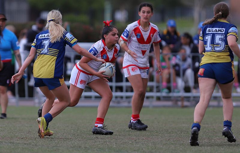 2022 Lisa Fiaola Gala Day PARRAMATTA EELS v St GEORGE DRAGONS
