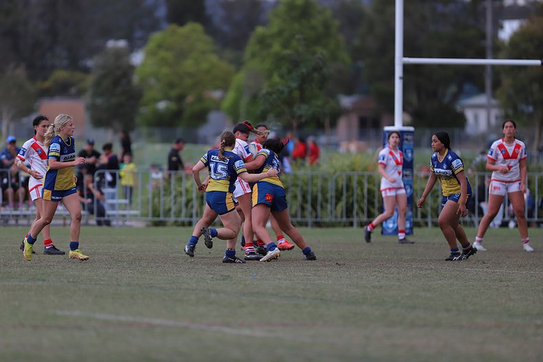 2022 Lisa Fiaola Gala Day PARRAMATTA EELS v St GEORGE DRAGONS