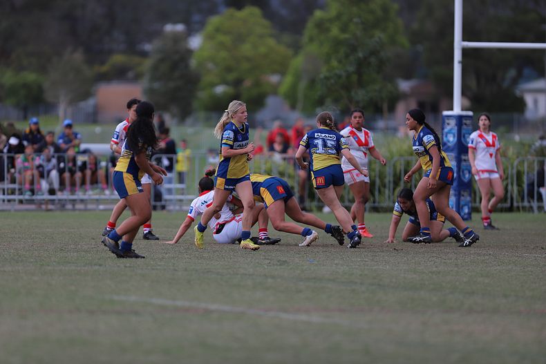 2022 Lisa Fiaola Gala Day PARRAMATTA EELS v St GEORGE DRAGONS