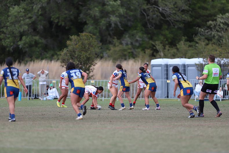 2022 Lisa Fiaola Gala Day PARRAMATTA EELS v St GEORGE DRAGONS