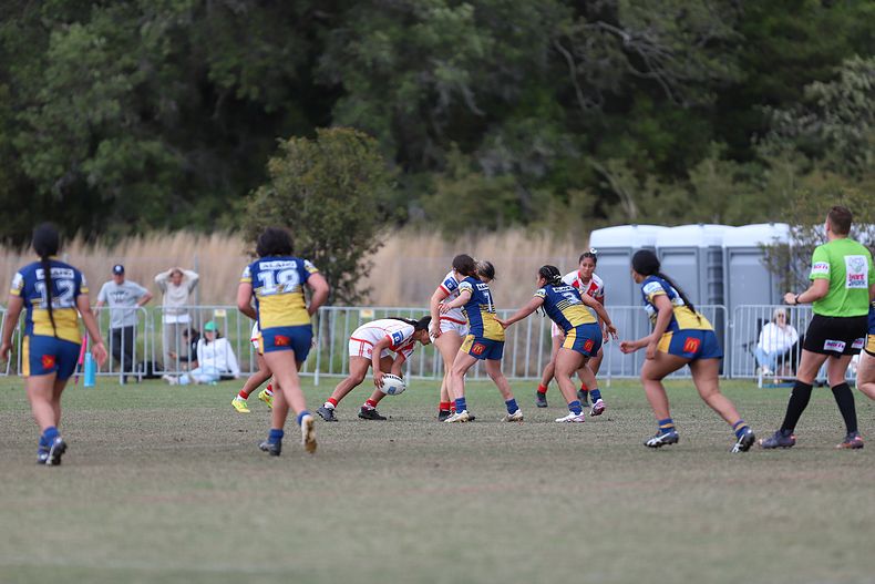 2022 Lisa Fiaola Gala Day PARRAMATTA EELS v St GEORGE DRAGONS