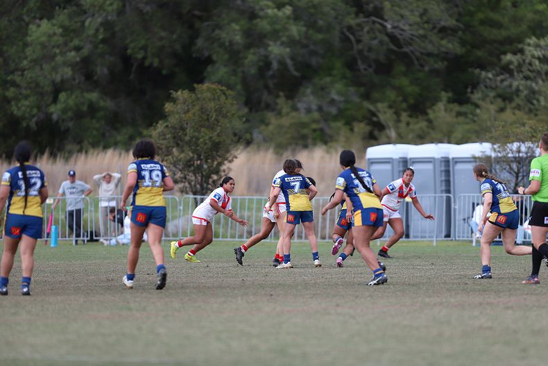 2022 Lisa Fiaola Gala Day PARRAMATTA EELS v St GEORGE DRAGONS
