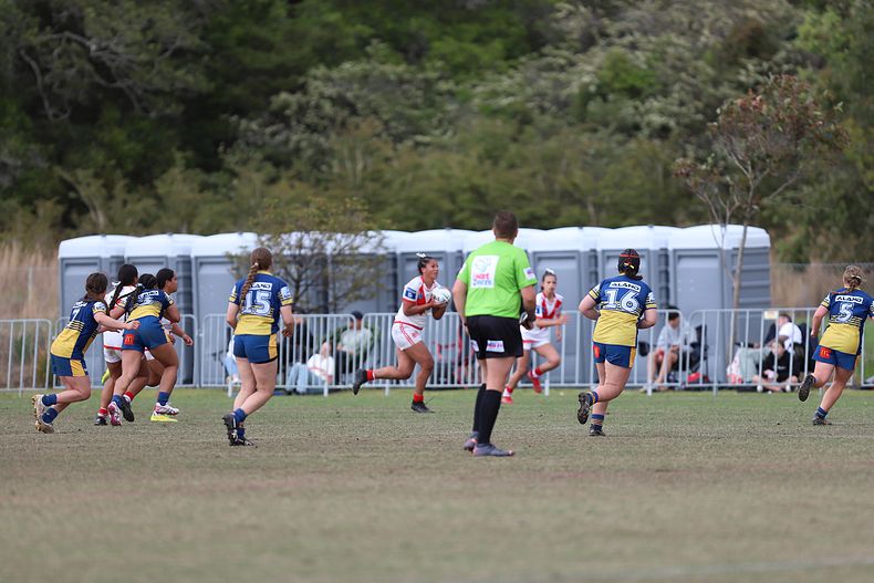 2022 Lisa Fiaola Gala Day PARRAMATTA EELS v St GEORGE DRAGONS