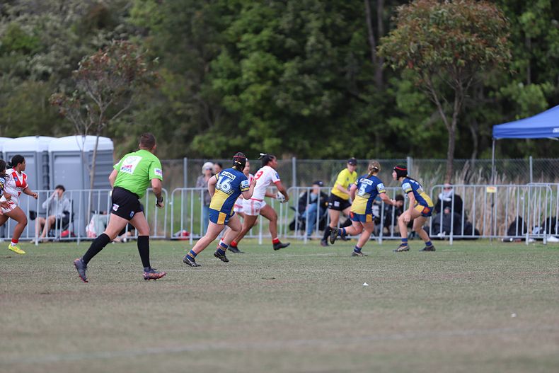 2022 Lisa Fiaola Gala Day PARRAMATTA EELS v St GEORGE DRAGONS