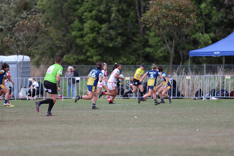 2022 Lisa Fiaola Gala Day PARRAMATTA EELS v St GEORGE DRAGONS