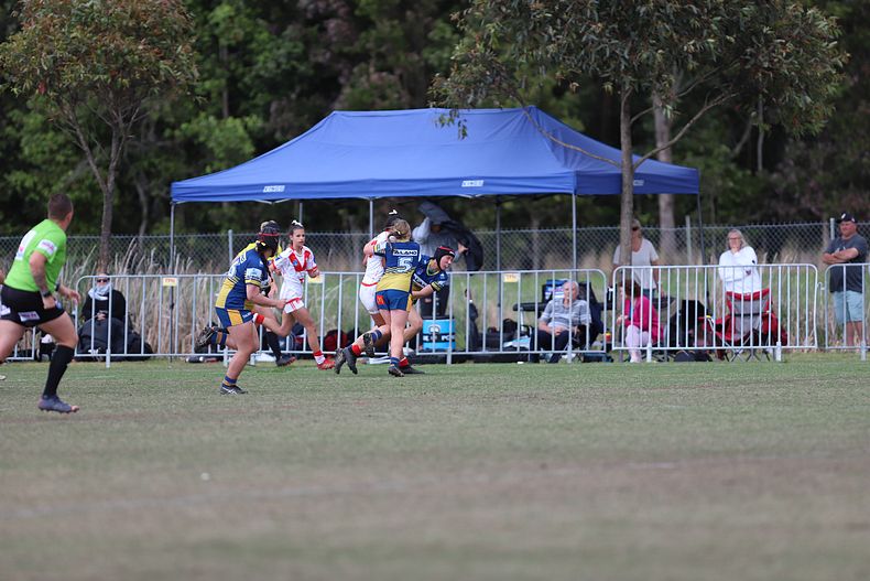 2022 Lisa Fiaola Gala Day PARRAMATTA EELS v St GEORGE DRAGONS
