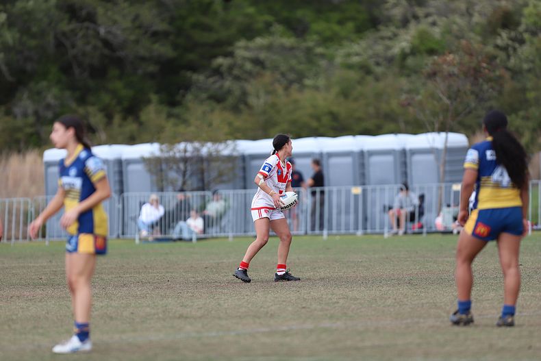2022 Lisa Fiaola Gala Day PARRAMATTA EELS v St GEORGE DRAGONS
