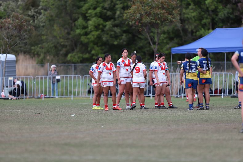 2022 Lisa Fiaola Gala Day PARRAMATTA EELS v St GEORGE DRAGONS